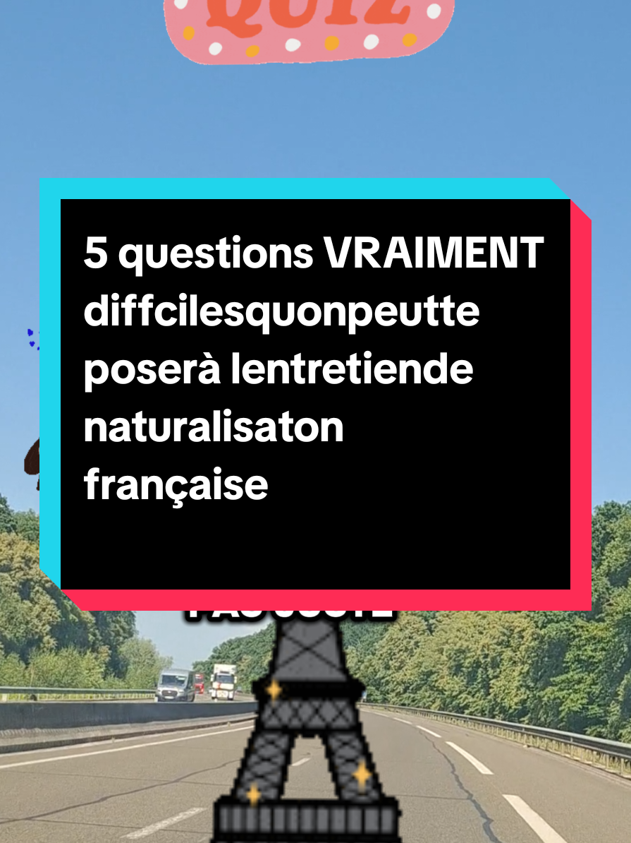 5 questions VRAIMENT diffcilesquonpeutte poserà lentretiende naturalisaton française #demandedenaturalisationfrancaise #demandedenationalite #entretiendenaturalisation #etrangerenfrance #france @Astuces💡France 