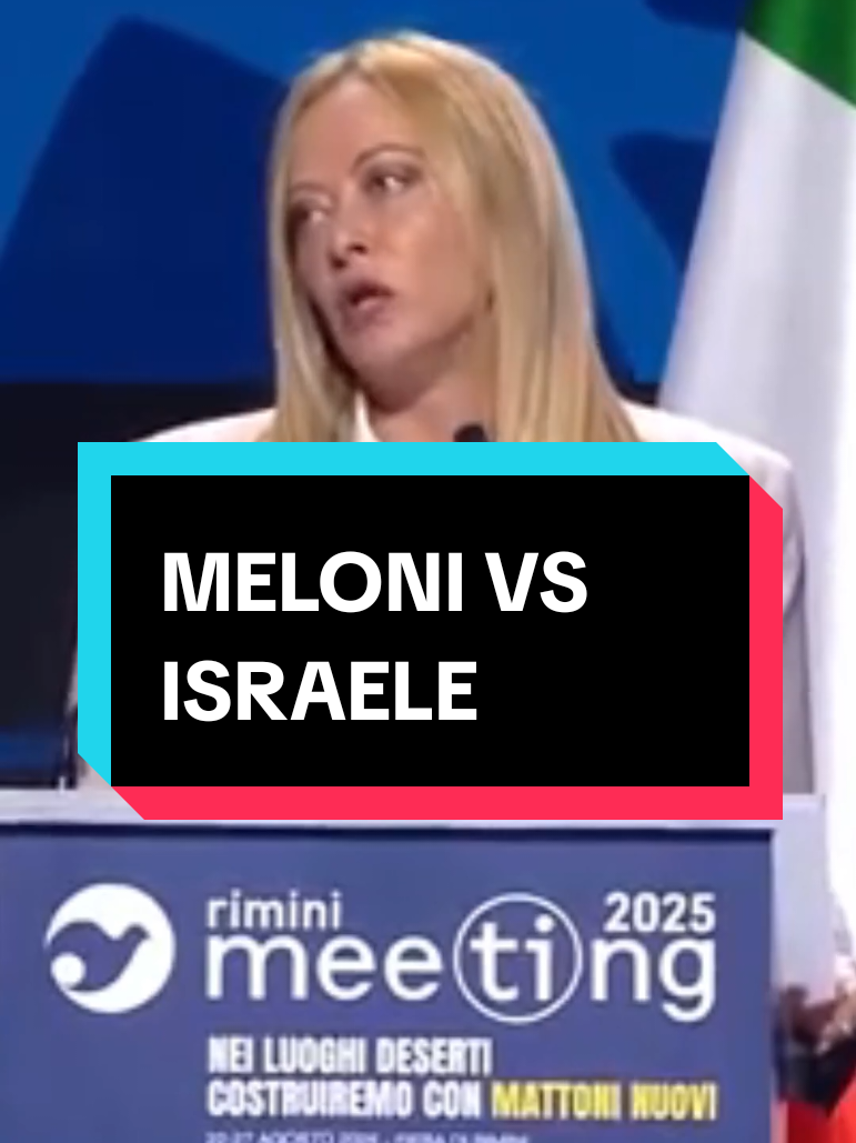 Finalmente Giorgia Meloni condanna in parte IS$AELE... #giorgiameloni #gaza #freepalestine #satira #leonardo 