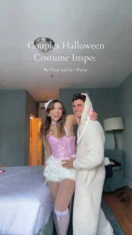 The most complimented Halloween costume we ever did! #halloweencostume #couplescostume #bopeep 