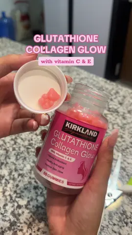 Gusto mo rin ba na maging glowing skin mo? Try mo na rin tong KIRKLAND GLUTATHIONE COLLAGEN GLOW GUMMIES MASARAP NA HEALTHY PA! 🍓         #Kirkland #kirklandglutathionecollagenglow #skincare #skincaresupplements #collagen    
