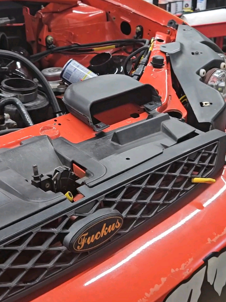 I'm liking this idea a LOT more than snaking a tube up from the bumper duct