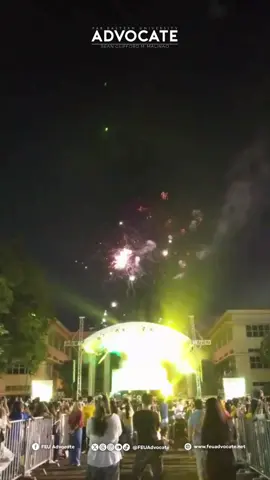 ‘MINSAN SA MAY PAMANTASAN, TAYO’Y NAGKATAGPUAN’ 🤗🎆   PANOORIN: Kuminang ang #TatakTamaraw2025 Welcome Fest Concert sa makislap na fireworks bilang pagtatapos ng selebrasyon sa FEU Grounds ngayong gabi, ika-29 ng Agosto.