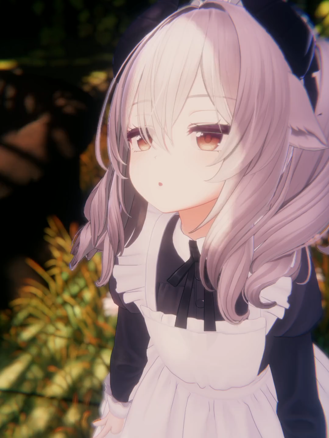 😊 #ミルティナ #milltina #vrchat #maid #メイド