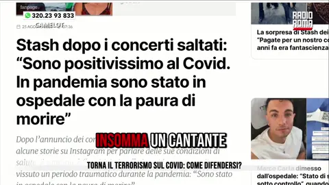 CONTINUIAMO A FAR MATURARE LE COSCIENZE.  I giornalai della propaganda del panico hanno pubblicato: “Stash positivissimo al Covid“   Ascoltate e condividete. Se volete vedere l’intera trasmissione, che tratta anche di altri argomenti importanti, andata in onda su Radio Roma, mercoledì 27 Agosto 2025, sul canale 14 nel Lazio e sul canale 222 in tutta Italia, potete cliccare sul seguente link: https://www.radioroma.tv/2025/08/28/camelot-liti-furibonde-nel-cts/ #marianoamici #amiciperlitalia #amicidiippocrate #covid19  #vaccinazioni                         