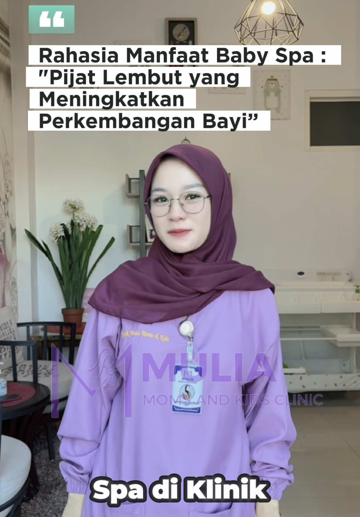 ✨ Sentuhan lembut, manfaat luar biasa ✨ Baby spa bukan sekadar tren—ini momen bonding, relaksasi, dan stimulasi tumbuh kembang si kecil. Karena bayi pun butuh 