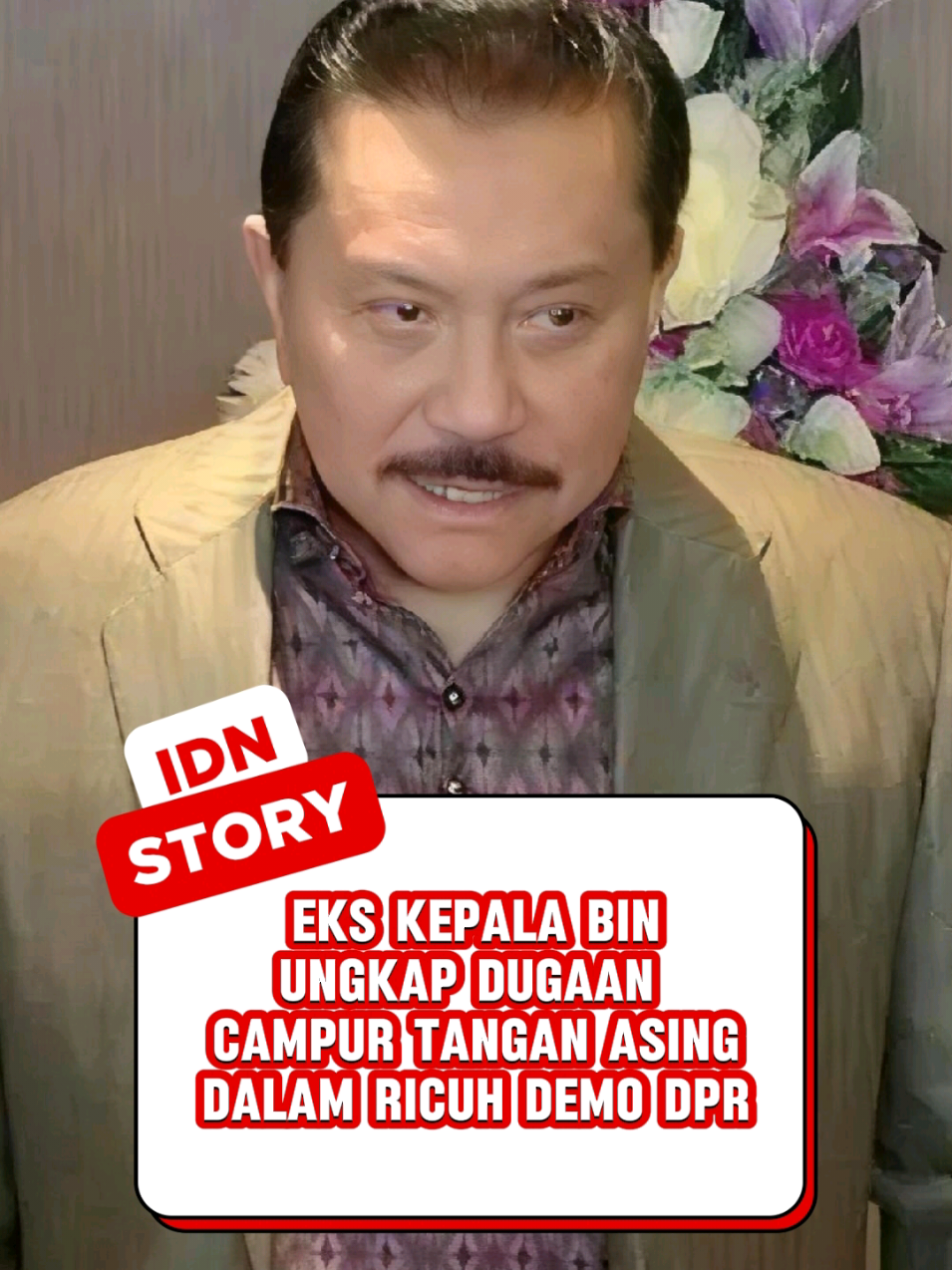 Mantan Kepala BIN, AM Hendropriyono, menyoroti adanya dugaan campur tangan asing dalam kericuhan demo DPR. Isu ini memunculkan pertanyaan besar: siapa dalang di balik layar? - - - #bin #demo #indonesia🇮🇩 #fyp #viralvideo 