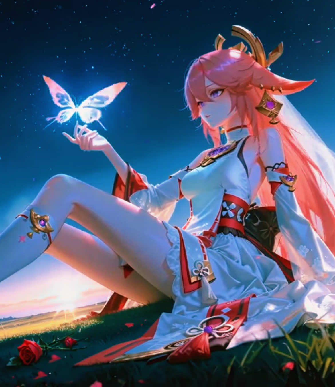 Live Wallpaper Yae Miko Genshin Impact 8K #xuhuong #wallpaper #fyp #anime #GenshinImpact 