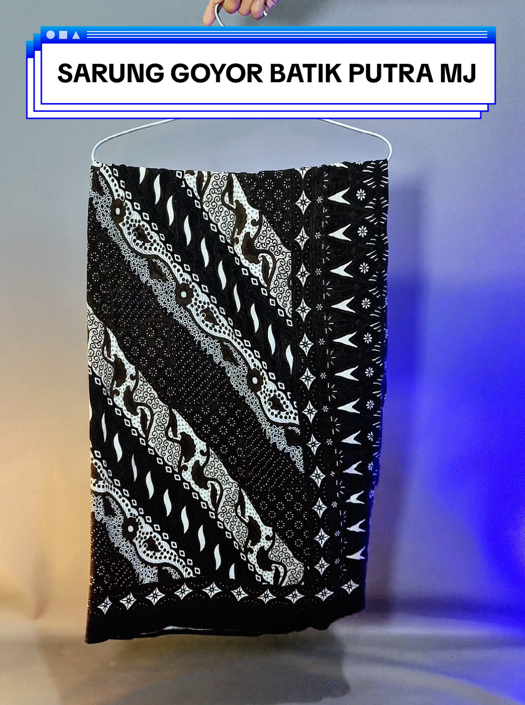 Sarung goyor batik motif terbaru dari emje, bahan adem lembut gak nerawang👆. #sarung #sarungbatik #sarunggoyor #gajiansale 