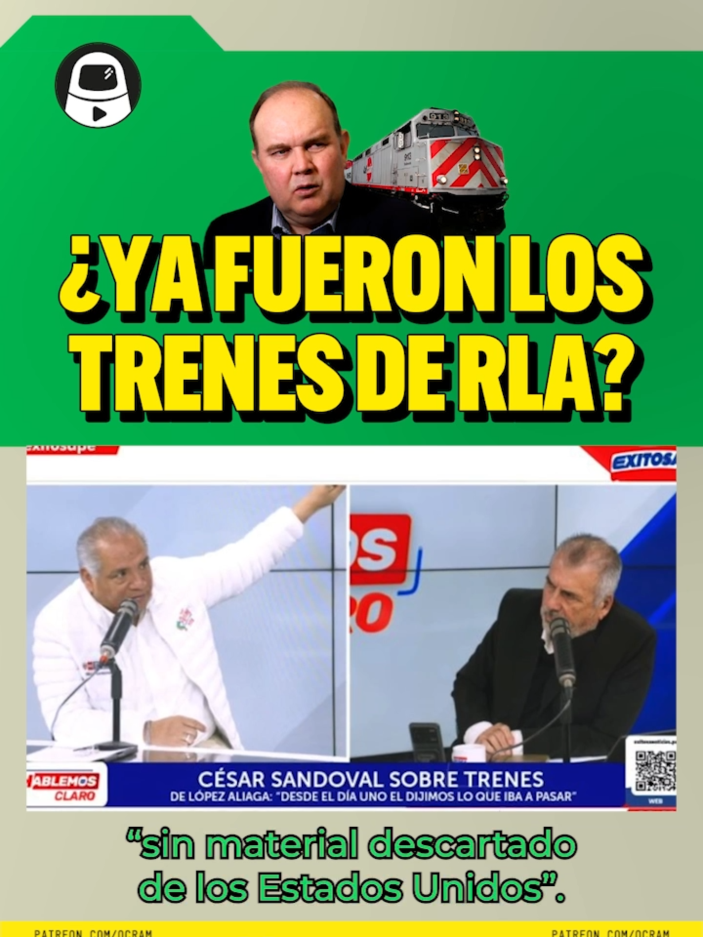 Los trenes de RLA nunca van a funcionar... y no lo decimos nosotros #LaEncerrona #marcosifuentes #trenes #chatarra #transporte