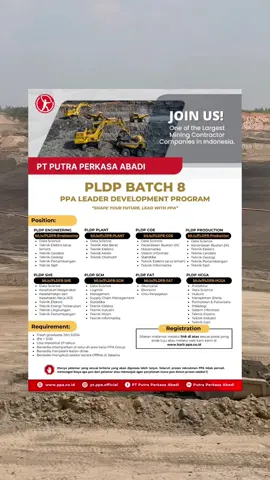 lulusan baru bisa merapat 🚀🚀 #lowongankerja #putraperkasaabadi #lowkerppa #lokertambang #lowongankerjaterbaru #viraltiktok #ppagroup #tambangbatubara #tambangbatubarakalimantan #lowongan #tambang #batubara 