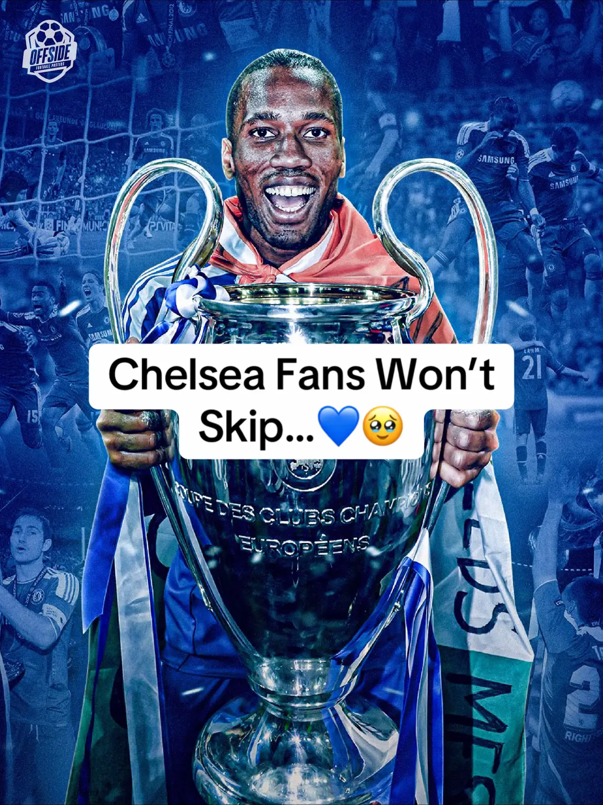 Shop the full collection in bio 🔵⚽🛒 From Stamford Bridge legends to unforgettable European triumphs — celebrate Chelsea’s greatest moments with bold, striking poster designs. Explore over 300 football posters capturing the magic of the beautiful game. ⚽🔥 #chelseafc #cfc #blues #stamfordbridge #footballposters