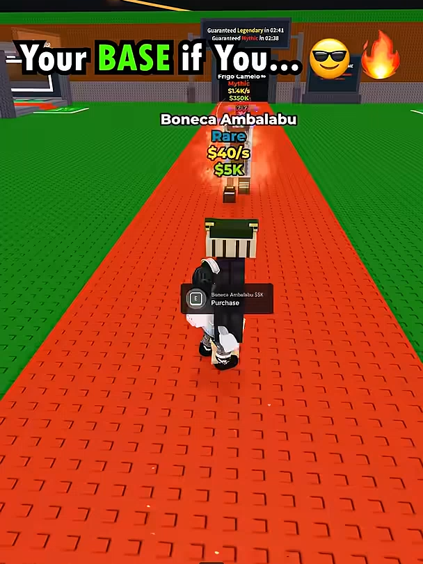 Your BASE in Steal a Brainrot if You... 😍 EP.3 #stealabrainrot #usa #roblox