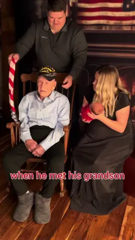 When he met his grandson #grandfathersoftiktok #grandfather #grandparents #grandfatherlove #granddaughter 
