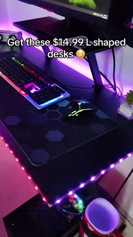 #fypシ゚viral #gaming #desks #lshape #leftyvic 