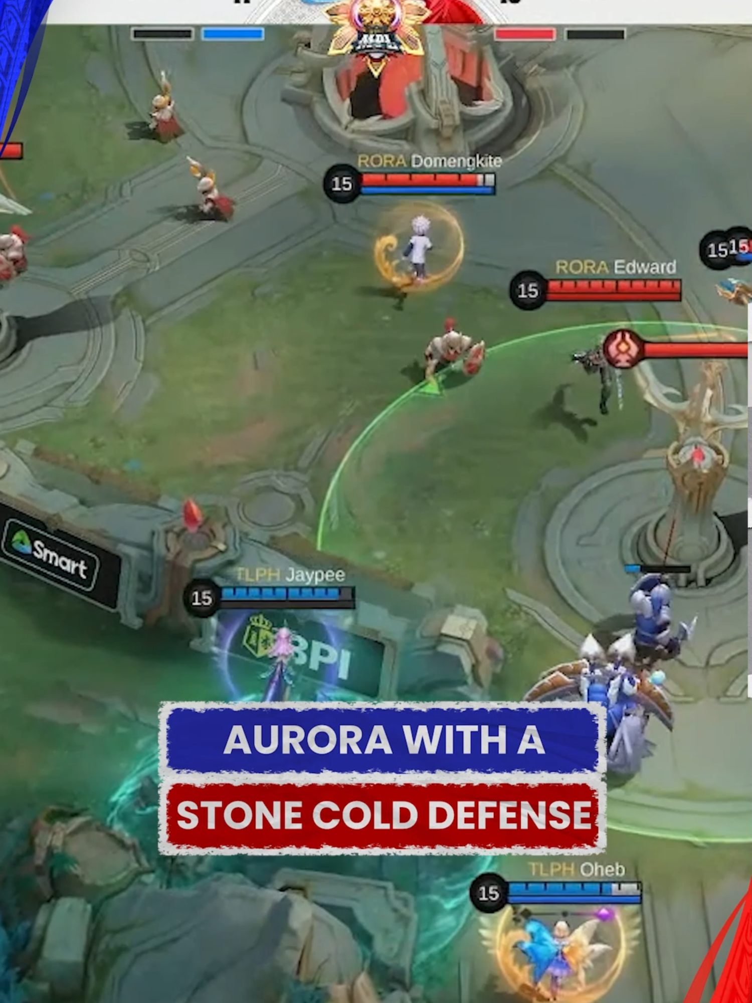 STONE COLD DEFENSE!😱 #MPLPH #MPLPhilippines #MLBB #MobileLegendsBangBang #EsportsPH #MPLPHSeason16 #LakasNgPinas