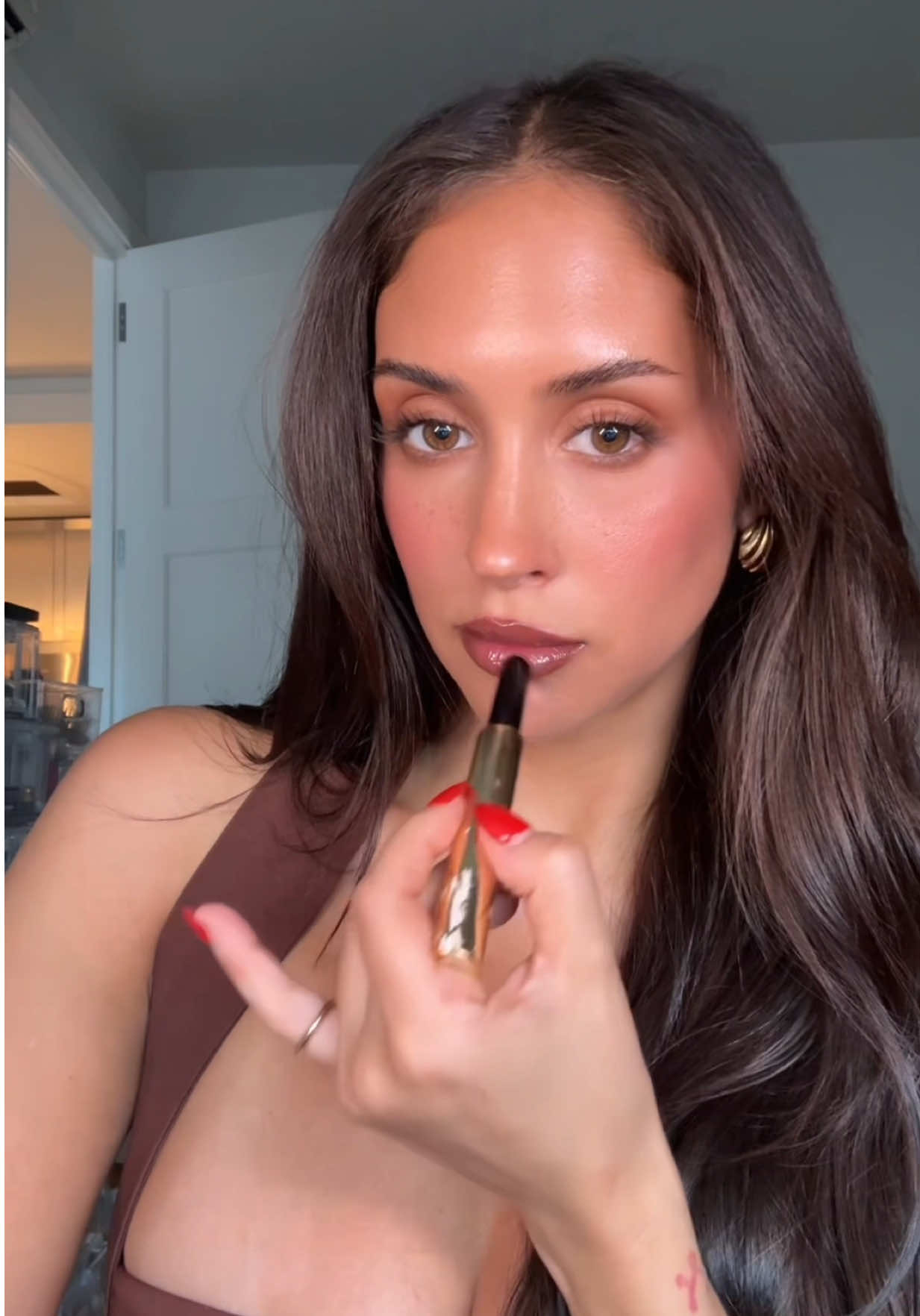 Fall tones have re-entered the chat #lipcombo 