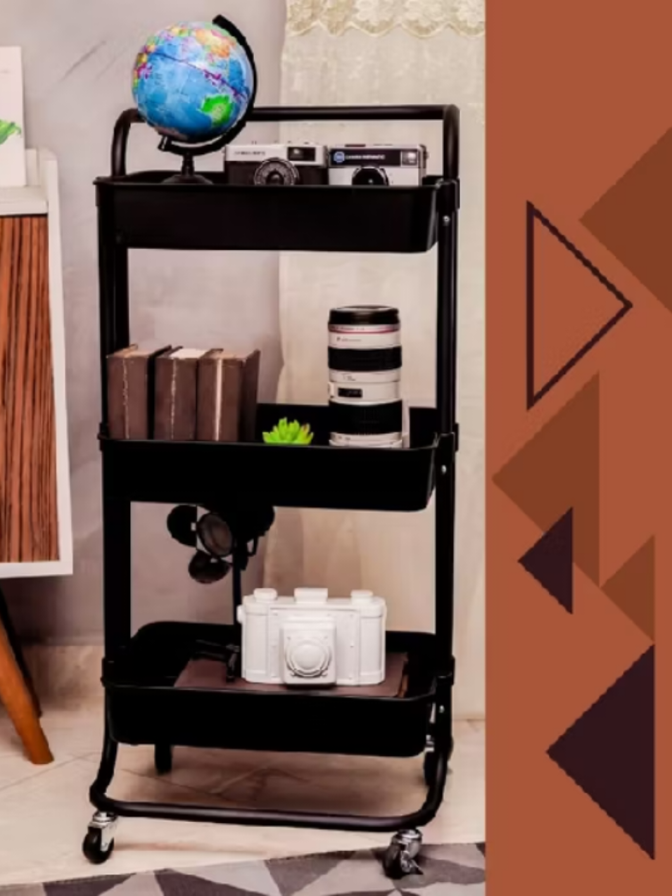 🎯 O carrinho que TODO mundo precisa! 3 prateleiras + rodinhas = organização em qualquer canto da casa 😍 💅 Manicure 🛁 Banheiro 👕 Lavanderia 🍴 Cozinha ⚡️ Link nos comentários/ comenta “quero” que eu mando o link! #Organização #CasaOrganizada #DicasDeCasa #Organizar #ShopeeAchadinhos