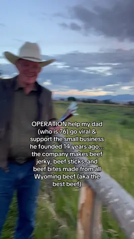 his smile at the end🥹 helping my dad achieve his dream!!!! If you like beef sticks check these out🤍#dadsoftiktok #daddysgirl #tiktokshopmademebuyit 