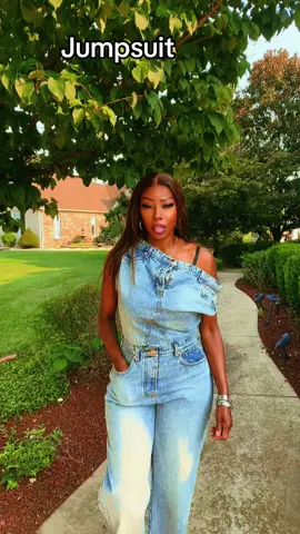 Jean jumpsuit,grab one quickly before it’s out of stock.#jumpsuit  #jumpsuitstyle  #tiktokshopcreatorpicks  #fahioninspo #tiktoklabordaysale Dakota Denim Jumpsuit - Denim