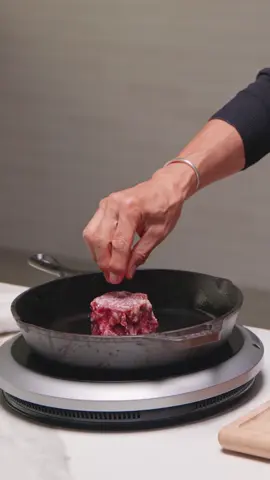 Ribeye Filet 🎯 Butter Pan Sauce 🎯 Steakhouse flavor at home 🎯Learn how to master one of the most irresistible SRF cuts - the Ribeye Filet. #snakeriverfarms #ribeyefilet #howto #learntocook #food #Recipe #steaks #beef