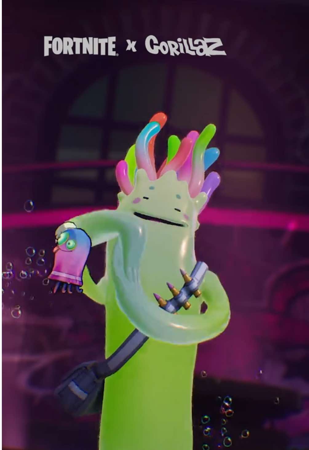 Disculpas por adelantado porque casi seguro que no vas a poder sacarte esta canción de la cabeza 🎶⏩🪼 Consigue el gesto Superfast Jellyfish con @gorillaz.