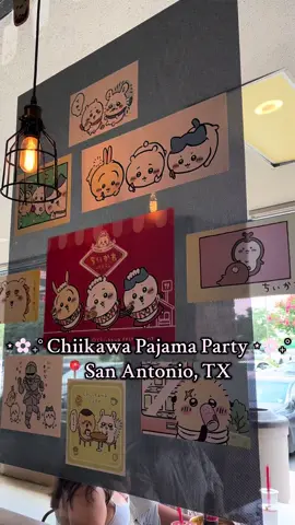 Chiikawa and Friends Pajama Party In San Antonio! 🦔🐈🐇 📍The Nest Boba 6903 Blanco Rd San Antonio, TX 78216 Follow for more events in San Antonio #sanantonio #thingstodoinsanantonio #satx #sanantoniotexas #chiikawa 