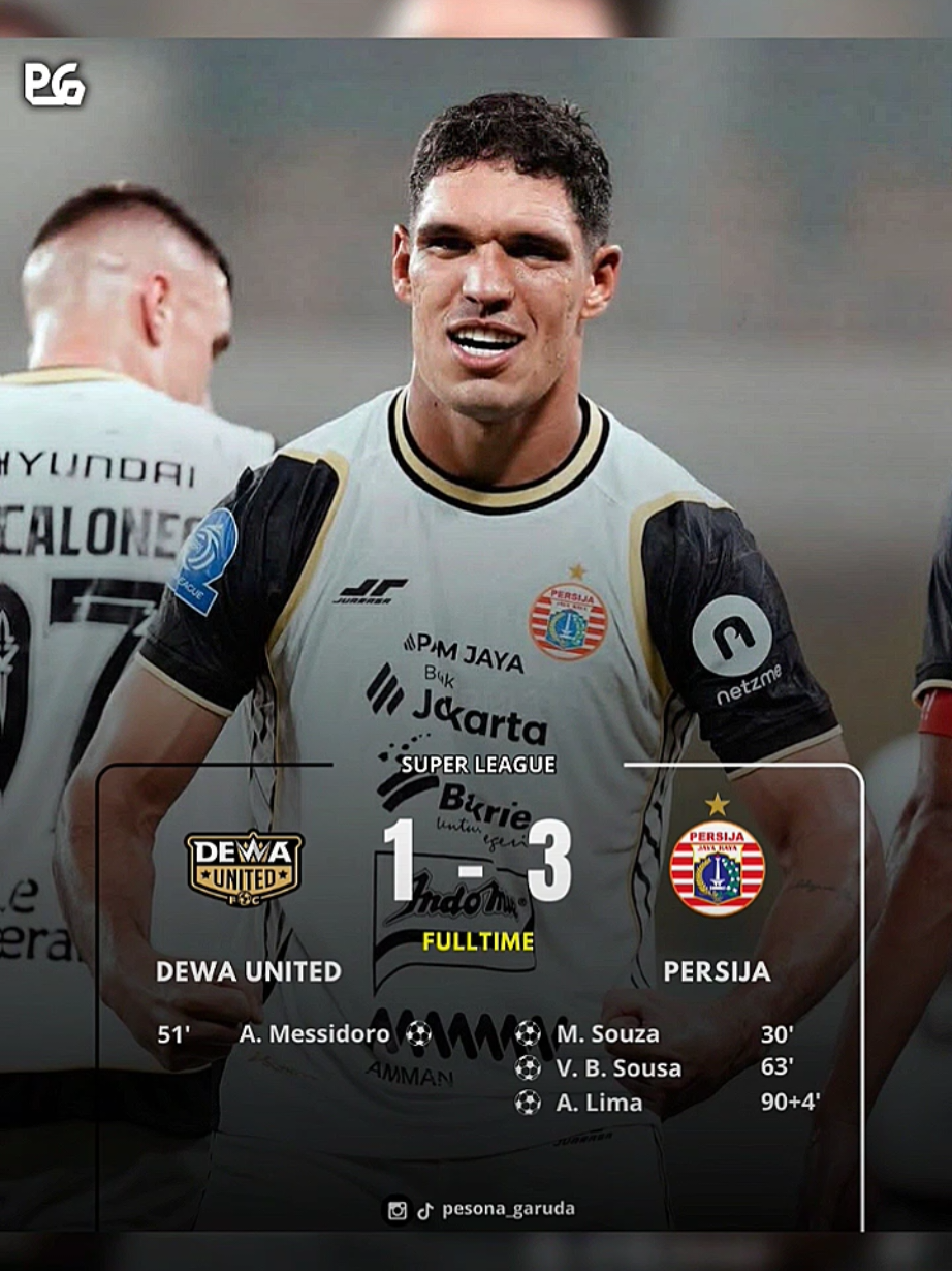 Luar Biasa‼️Persija Berhasil Meraih 3 Point Setelah Mengalahkan Dewa United 1-3🔥 - - - - - #fulltime #kemenangan #persija #dewaunited #superleague #fyp #pesonagaruda 