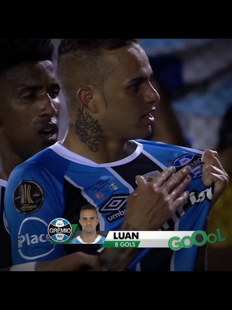 Quando Luan desfilava no futebol brasileiro. #fyy #fyp #foryoupage #luan #gremio 