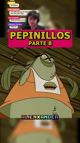 Soy Calamardo con el espejo 😂🪞 #BobEsponja #Pepinillos #VideoReacción #Nickelodeon #SerieAnimada