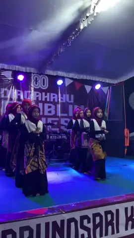 Penampilan tari dari SD N Brunosari #pentasseni #17agustus #karangtaruna 