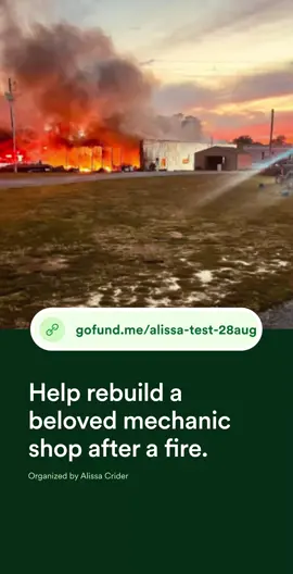 This is my uncles mechanic shop! It caught fire this past Monday and has left behind complete devastation! My uncle built his business from nothing and has been open for over 40years! This is his families main source of income! All prayers shares and donations are much appreciated #GoFundMe #fire 