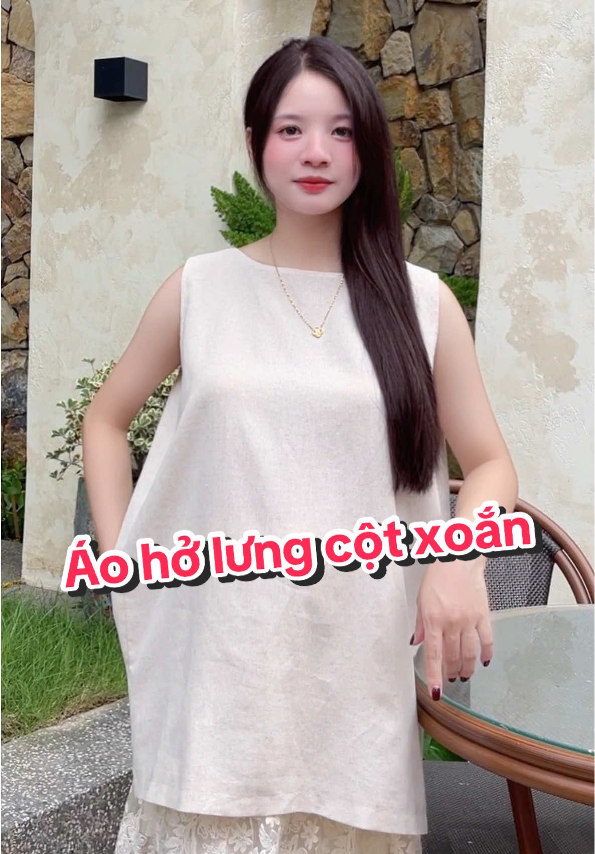 Áo cột dây nơ xoắn hở lưng #duongdidom #fyp #tiktok #aoholung 