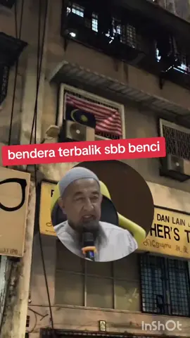 isu bendera terbalik #ustazazharidrus 