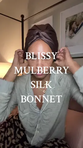 @Blissy Brand is having a huge sale right now on their mulberry silk bonnets! If you’ve been wanting one this is a great time to grab it especially if you are trying to help the health of your hair! #blissybrand #silkbonnet #blissy #hairbonnet #tiktokshoplabordaysale 