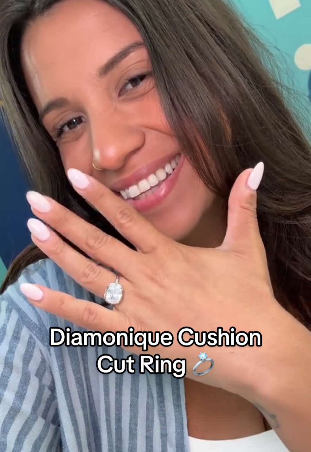 It’s no surprise everyone has been talking about engagements this week… and we have the perfect cushion cut ring that is sure to make a statement 💍 #LoveQVC #engagement #engagementring #cushioncut #jewelry 