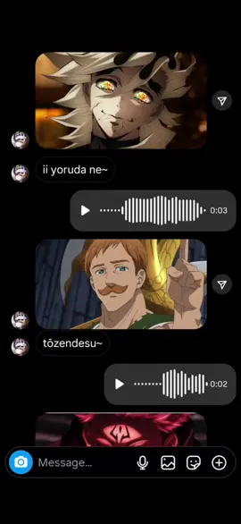 quick random anime voices by me AGAIN haha #anime #voiceacting #demonslayer #jjk #fyp 