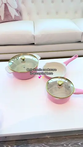 Raising the standard for kitchens to be ✨iconic✨ #parishilton #pink #cookware #pan #aesthetic 