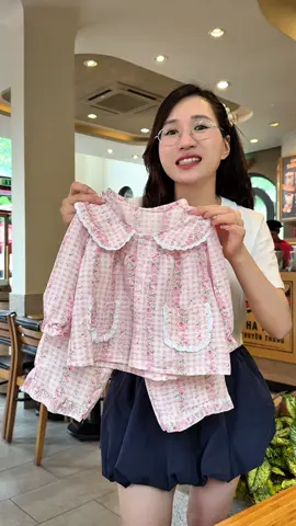 Bộ pijama xinh yêu lắm. Có cả sz mẹ và bé #xuhuong #thoitrangtreem #quanaotreem #pijama #begai 