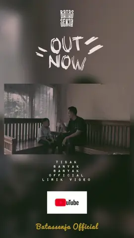 Selamat menonton dan menyelami cerita lagu ini, jangan lupa setelah nonton, peluk ayah nya jika masih ada ya .. 🤭🙏❤️ . . . #batassenja #tidakbanyakbanyak #musikditiktok #soundviral #fypシ゚viral  
