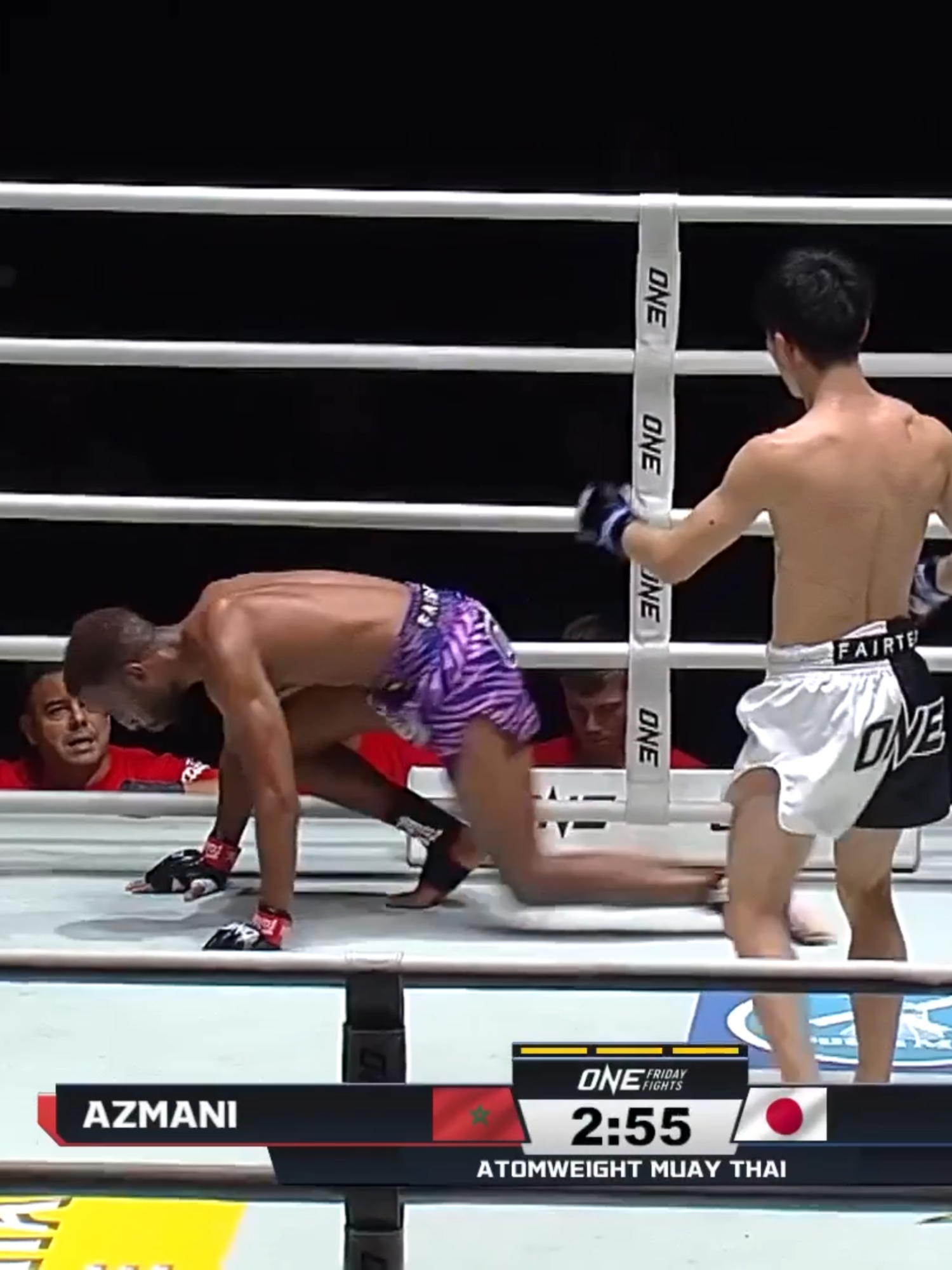 ON POINT 🎯 Nadaka dominates Hamada Azmani en route to his 39th consecutive win! Who's next for the Japanese phenom? #ONEFridayFights122 | 🔴 LIVE NOW 🌍 Live TV broadcast in 190+ countries (check local listings) 🌍 Also available on ONE YouTube and ONE Facebook (geo-restrictions may apply) 🌍 Also available on Watch.ONEFC.com (geo-restrictions may apply)
