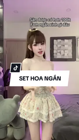 Set hoa chân váy ngắn xinhhh #fypシ゚ #tamyclothing #outfitideas #macdepmoingay #xuhuong 