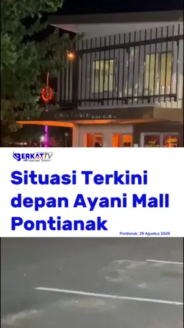 Situasi Terkini Depan Ayani Mall Pontianak 