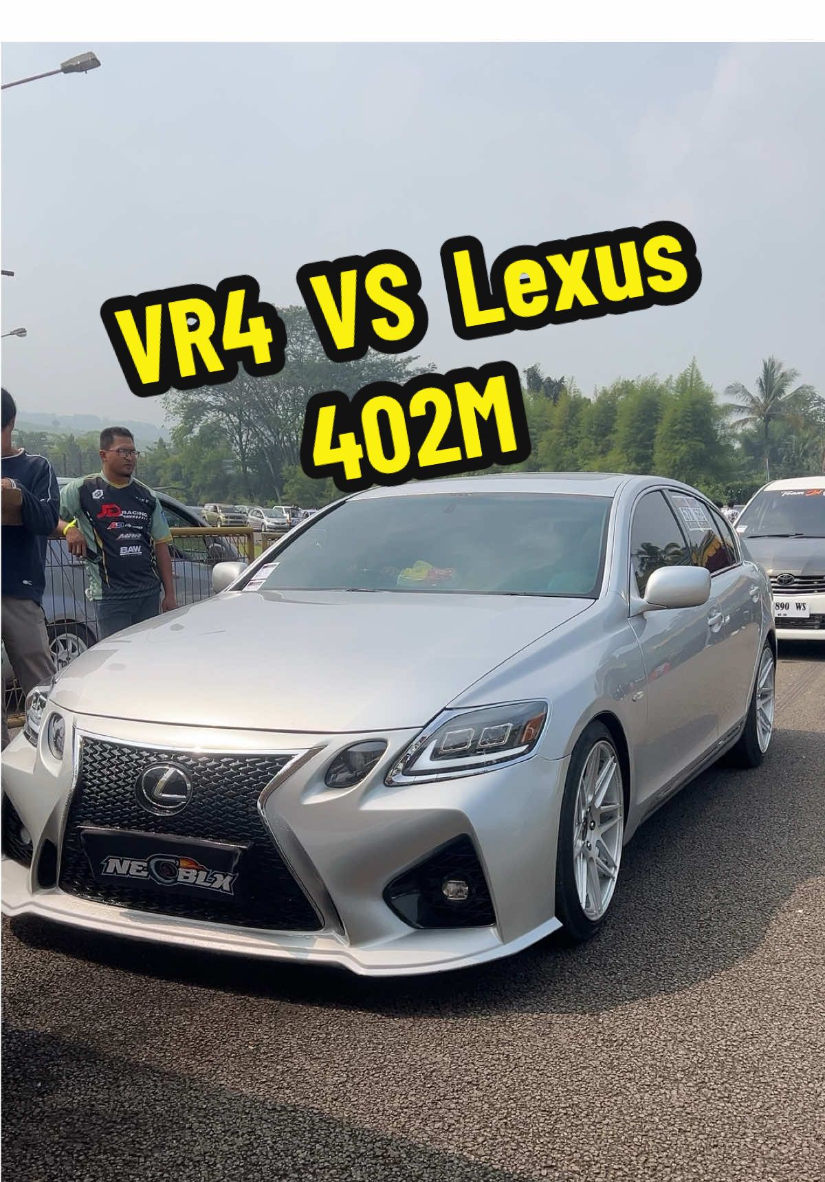 Drag Race VR4 VS Lexus 402M #dilazuardi #galant #lexus #dragrace #vr4 