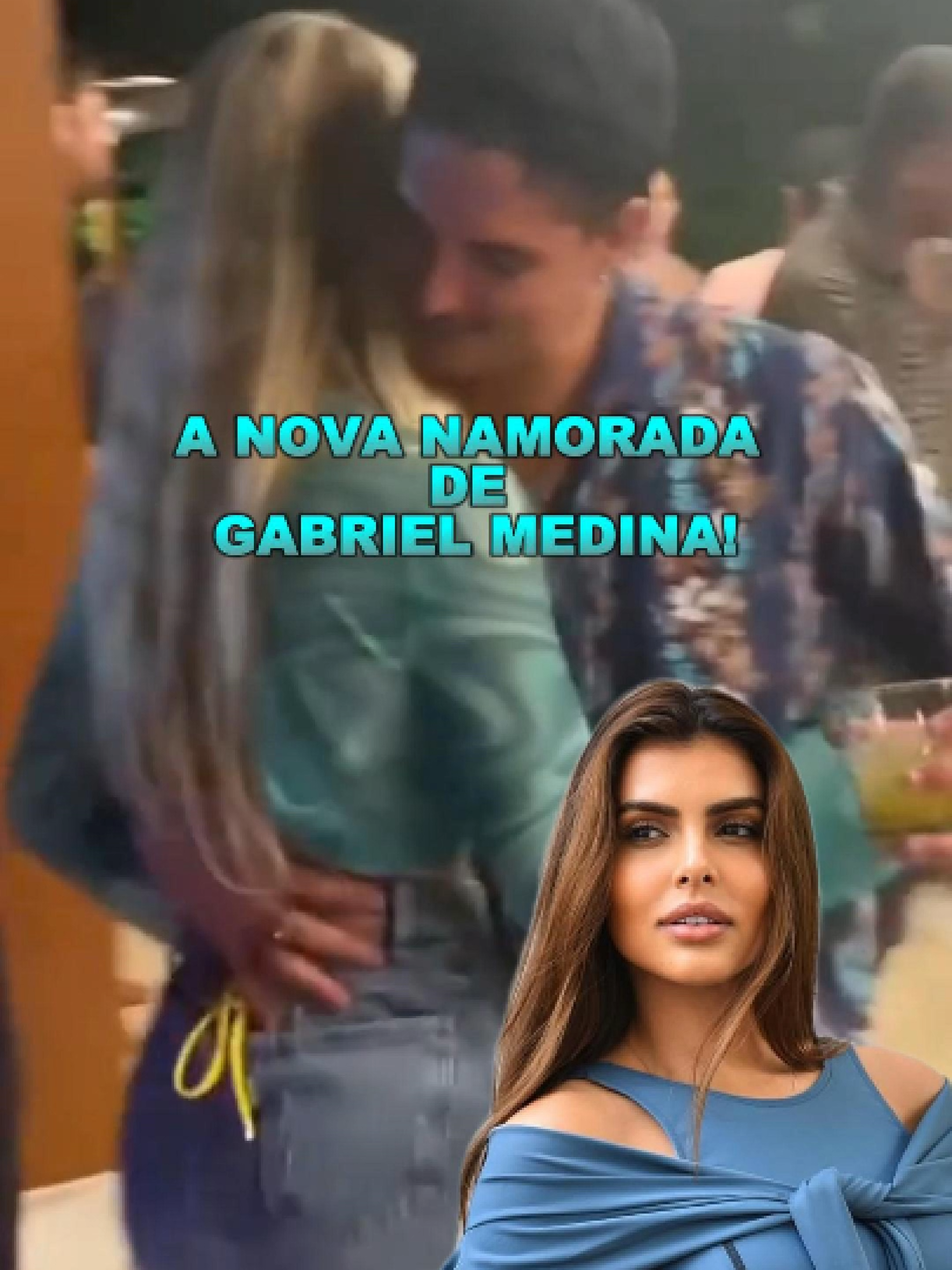A nova namorada de Gabriel Medina! #romance #gabrielmedina #isabella #virginia #zefelipe #influencer #modelo