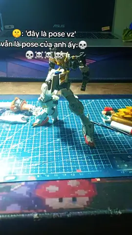 mấy con gà biết j🐧#gundam #gunpla #posing #gundambuilder 