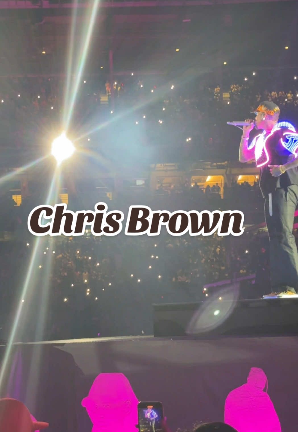 Chris Brown from Side stage is a different Vibe Definitely a night to remember 😍👏🏽 #breezybowl #chrisbrown #breezybowl 