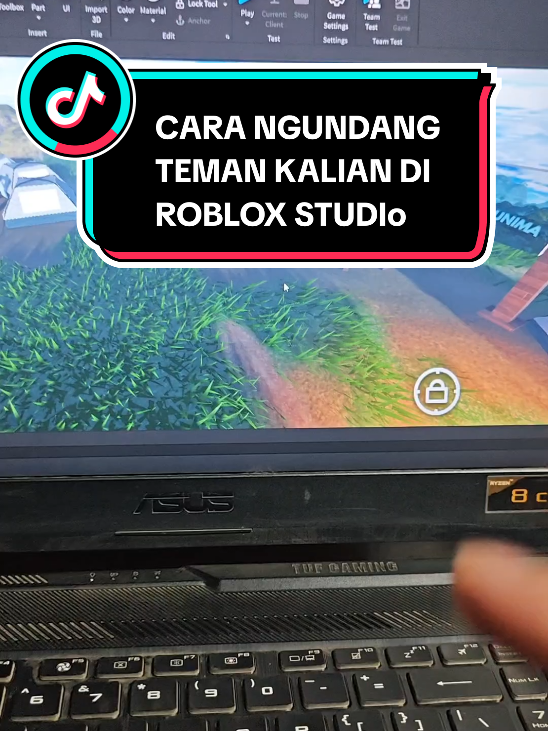 CARA NGUNDANG TEMAN KALIAN DI ROBLOX STUDIO #education #roblox #robloxfyp #robloxgames #robloxstudio 