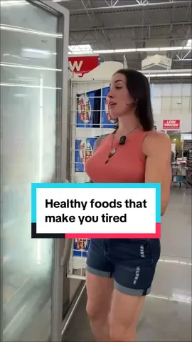 What healthy foods make YOU tired? Foods that we’re told are “healthy” can actually make us tired because many times they’re loaded with added sugars and other ingredients that cause a rapid rise in blood sugar. If you want more energy, focus on these three things: 1. Protein - suppresses a hunger hormone called ghrelin  2. Veggies (fiber) - slows the digestive process keeping you full longer 3. EITHER complex carbs OR healthy fats (pick one or the other and stick with it). For a truly healthy protein source, my GLO Protein Powder is now available. Details in my profile OR go to shop.coachgabbi.com -Gabbi LSN, CPT, BSc #healthyfood #nutrition #healthy #snacks