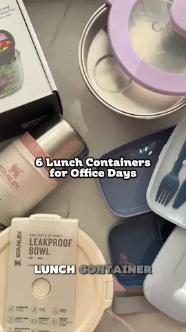✨ Heading back to the office? ✨ Make your return-to-office (and return to packing lunches!) easier with these lunch container must-haves 🍴💼 #returntooffice #officelunch #lunchcontainers #packinglunches #lunchideas 