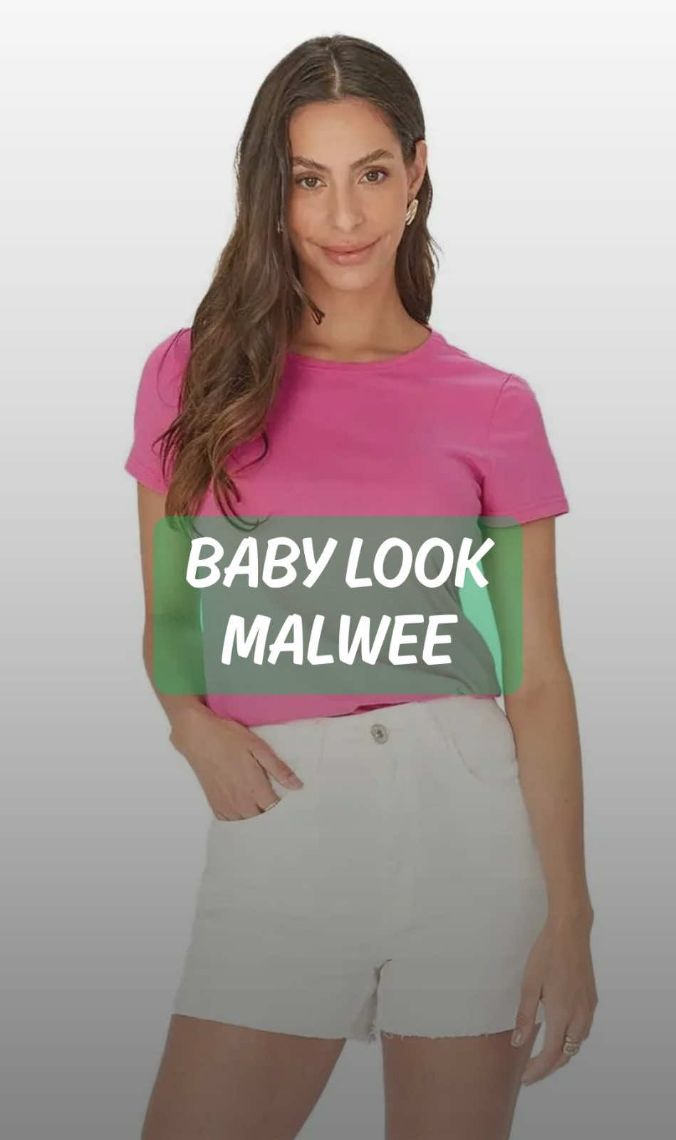 ✨ A básica que nunca sai de moda! Baby Look Feminina Malwee 🖤🤍💛💗❤️ 100% algodão, confortável e versátil pra usar em qualquer ocasião. Qual cor é a sua favorita? 👀👇 #BabyLook #Malwee #ModaFeminina #LookBásico #Estilo          